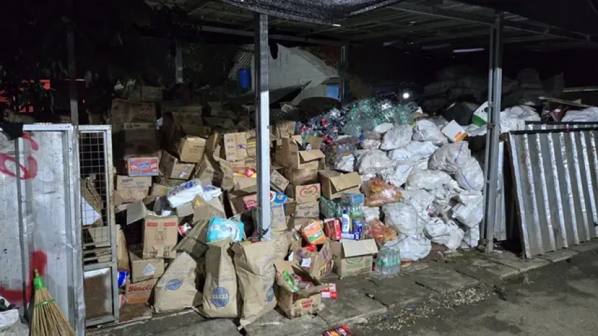 Oknum Satpol PP Tangsel Jual Barang Kedaluwarsa, Label Expired Dihapus Pakai Tiner!